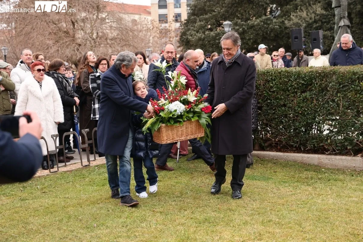 Homenaje a Julio Robles en el 25º aniversario de su fallecimiento. Foto: David Sañudo