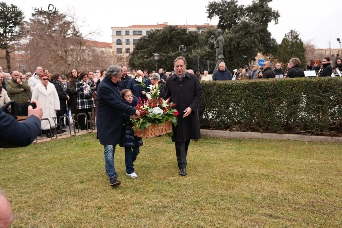 Homenaje a Julio Robles en el 25º aniversario de su fallecimiento. Foto: David Sañudo