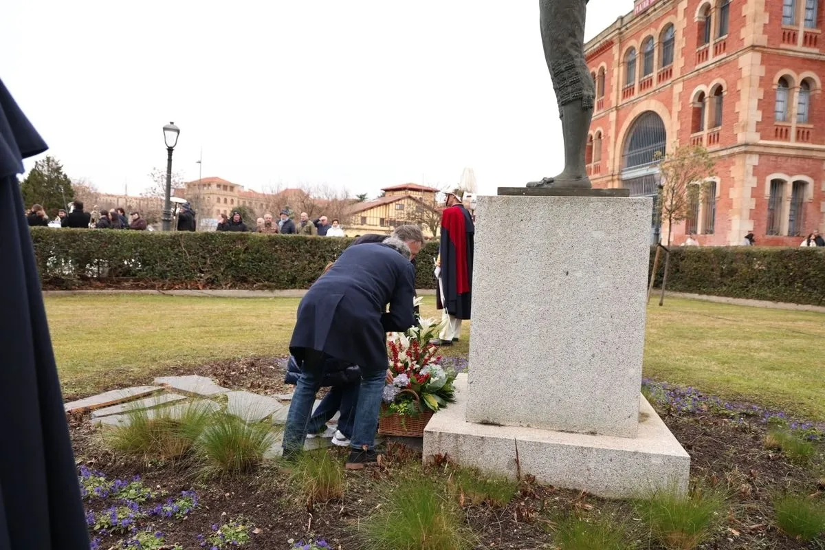 Homenaje a Julio Robles en el 25º aniversario de su fallecimiento. Foto: David Sañudo