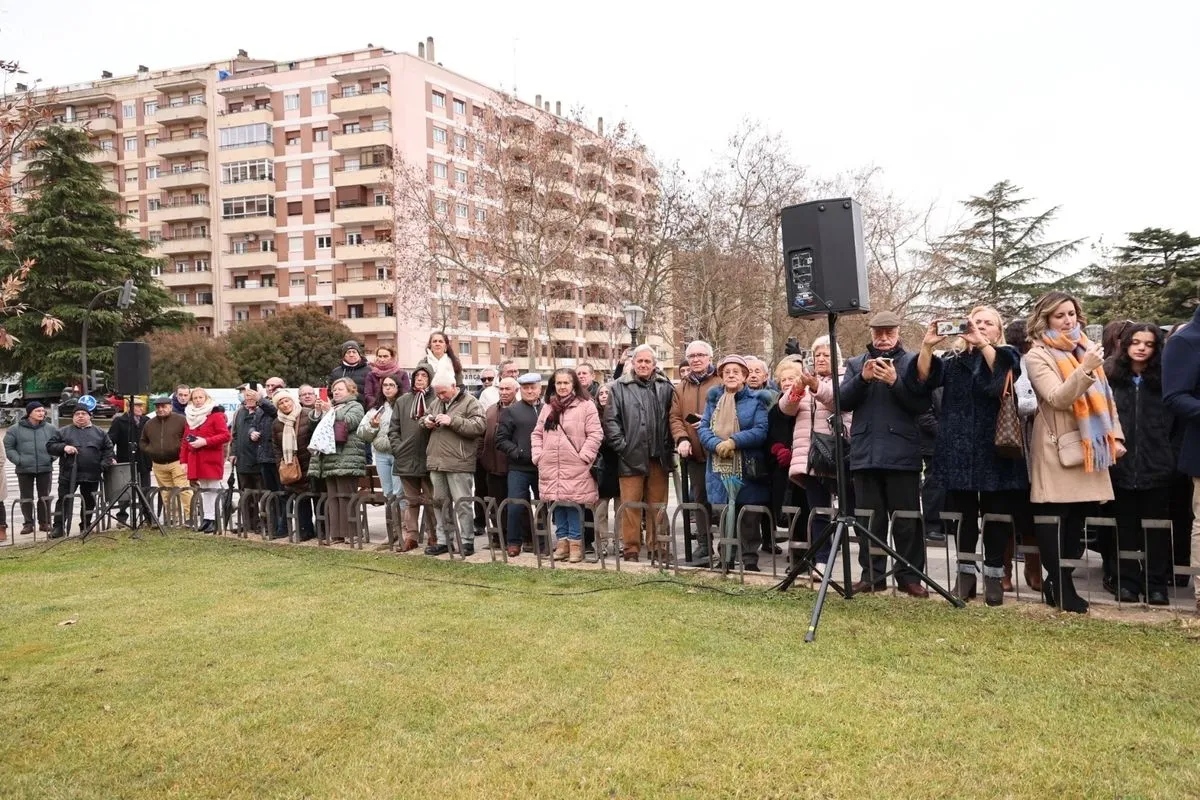 Homenaje a Julio Robles en el 25º aniversario de su fallecimiento. Foto: David Sañudo