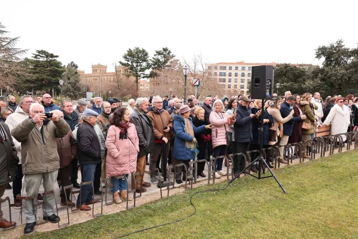Homenaje a Julio Robles en el 25º aniversario de su fallecimiento. Foto: David Sañudo