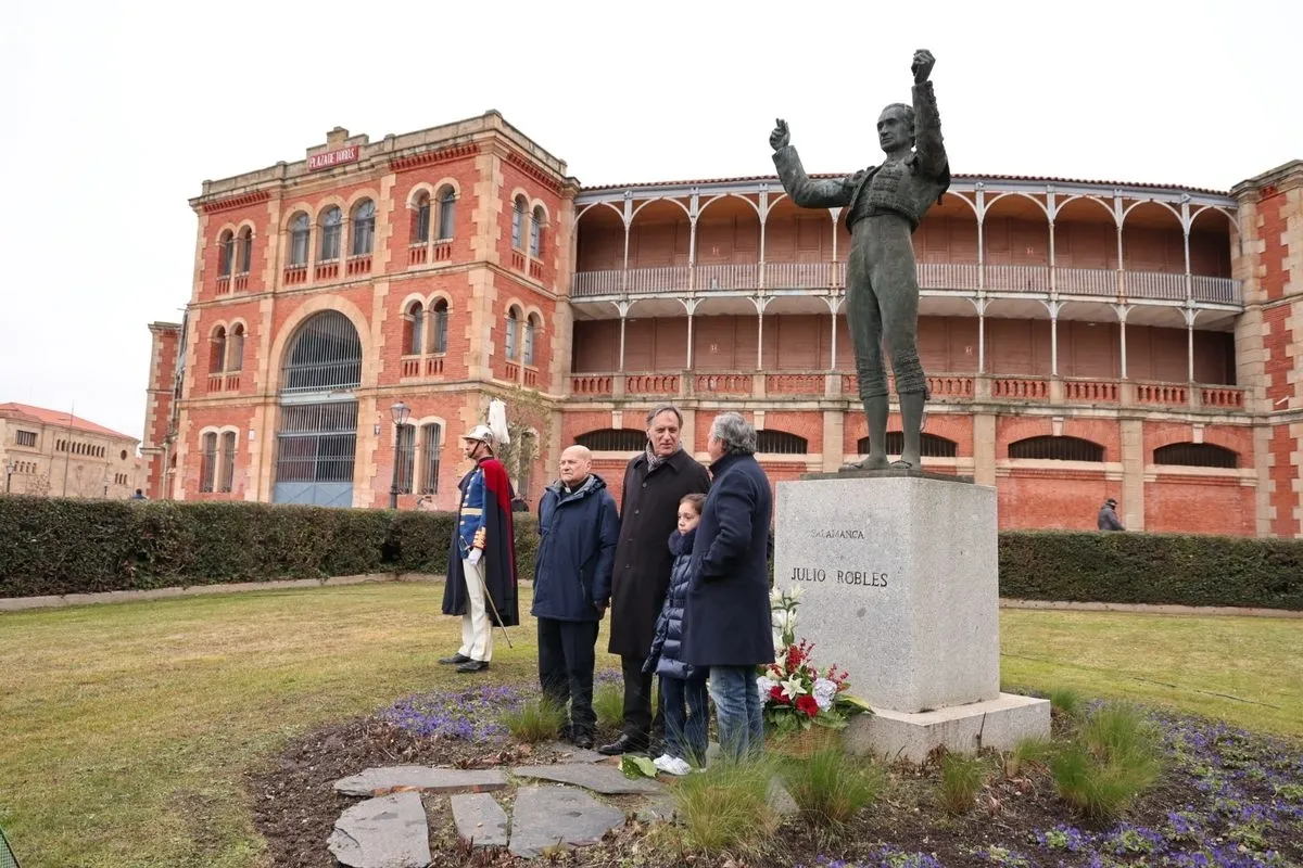 Homenaje a Julio Robles en el 25º aniversario de su fallecimiento. Foto: David Sañudo