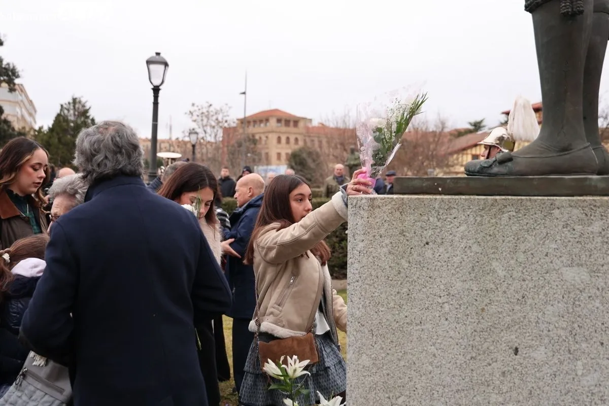 Homenaje a Julio Robles en el 25º aniversario de su fallecimiento. Foto: David Sañudo
