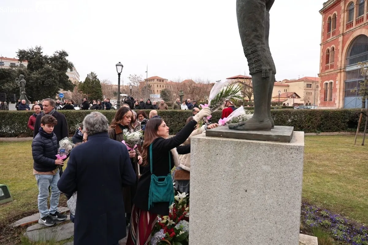 Homenaje a Julio Robles en el 25º aniversario de su fallecimiento. Foto: David Sañudo