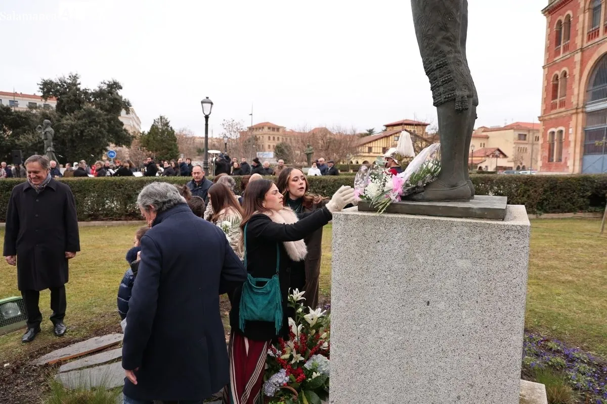 Homenaje a Julio Robles en el 25º aniversario de su fallecimiento. Foto: David Sañudo