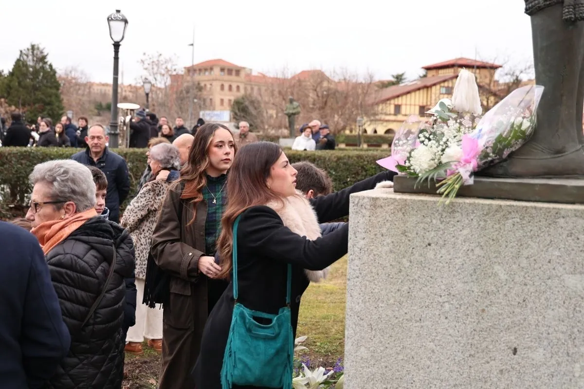 Homenaje a Julio Robles en el 25º aniversario de su fallecimiento. Foto: David Sañudo