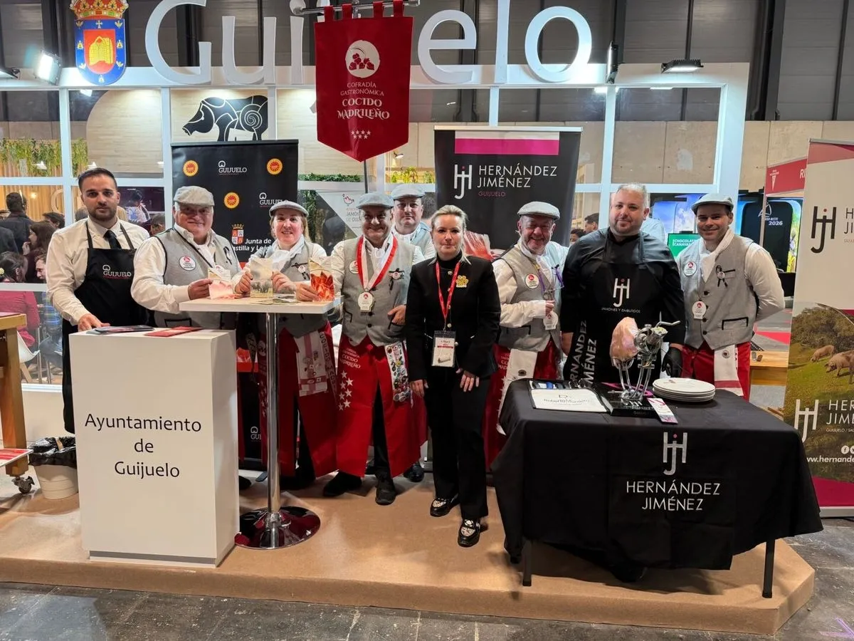 Foto 10 - Guijuelo exhibe su potencial gastron&oacute;mico en el inicio de Fitur y estrena su Ruta Tur&iacute;stica (Fotos)
