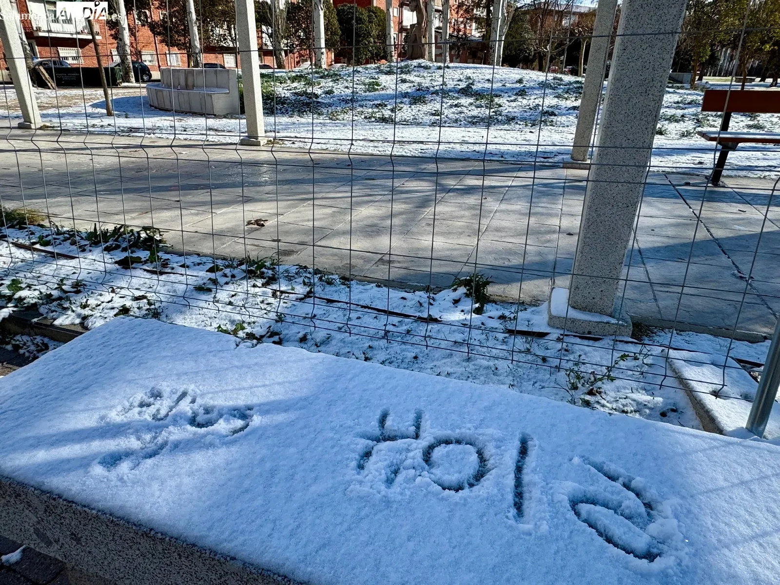 Foto 7 - La nieve se deja ver junto al intenso fr&iacute;o en Pe&ntilde;aranda