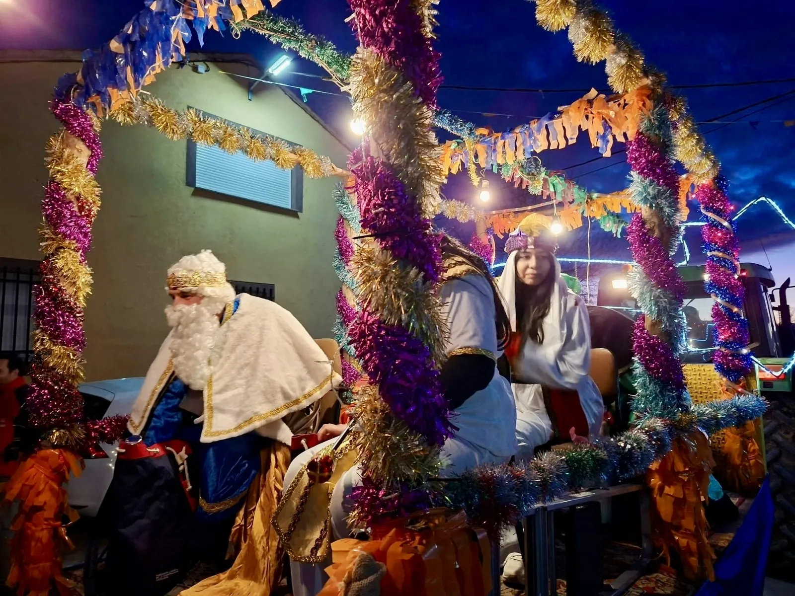 Cabalgata de Reyes en El Pedroso de la Armuña. Fotos Nunci Poveda