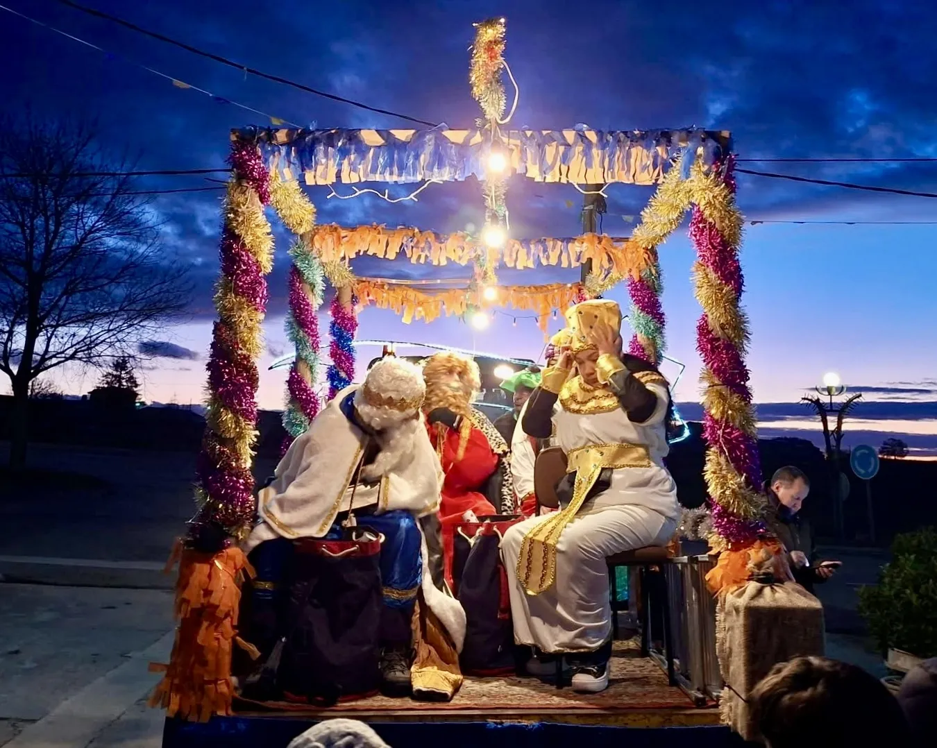 Cabalgata de Reyes en El Pedroso de la Armuña. Fotos Nunci Poveda