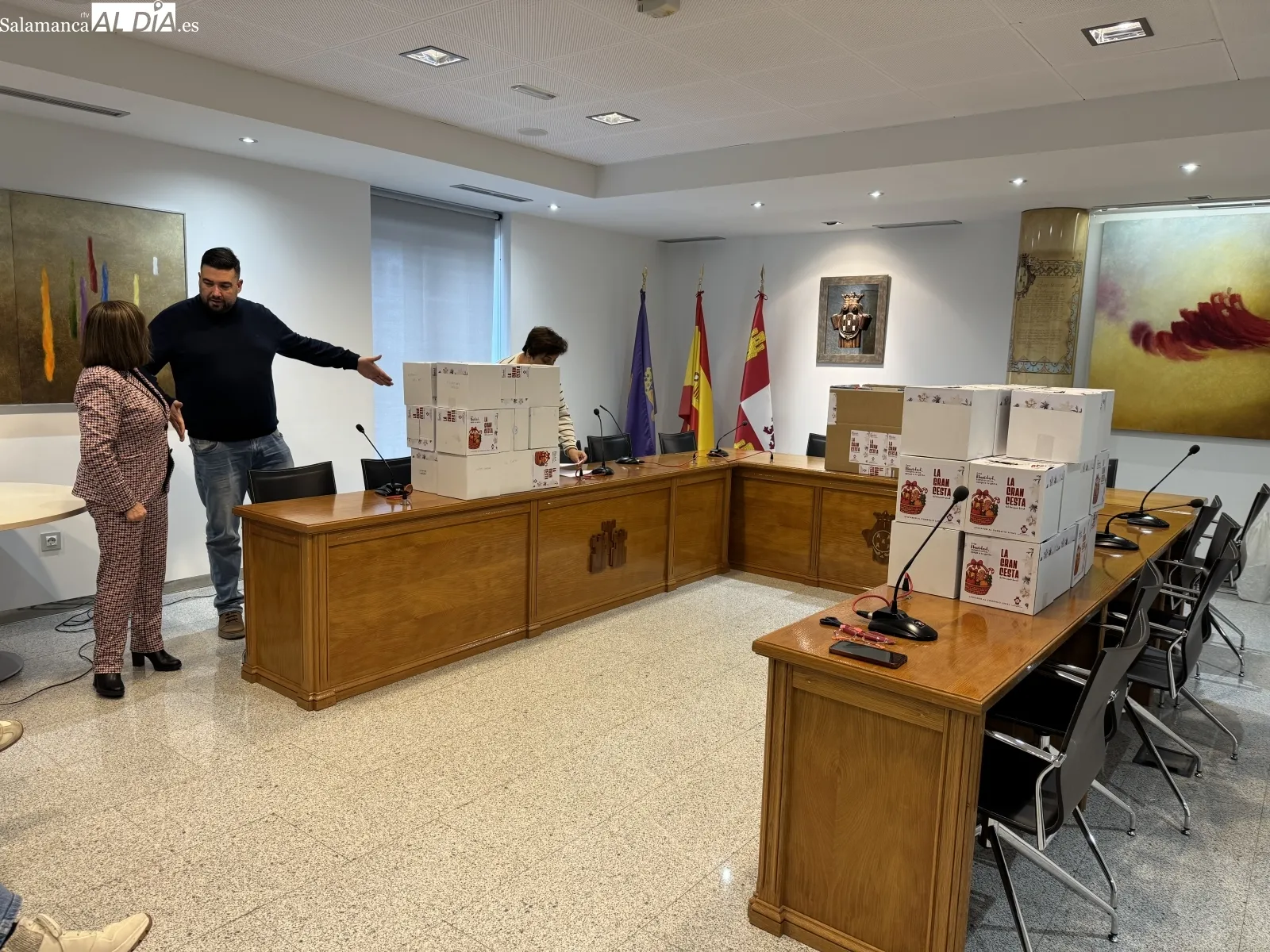 Sorteo de la gran cesta navideña del comercio 