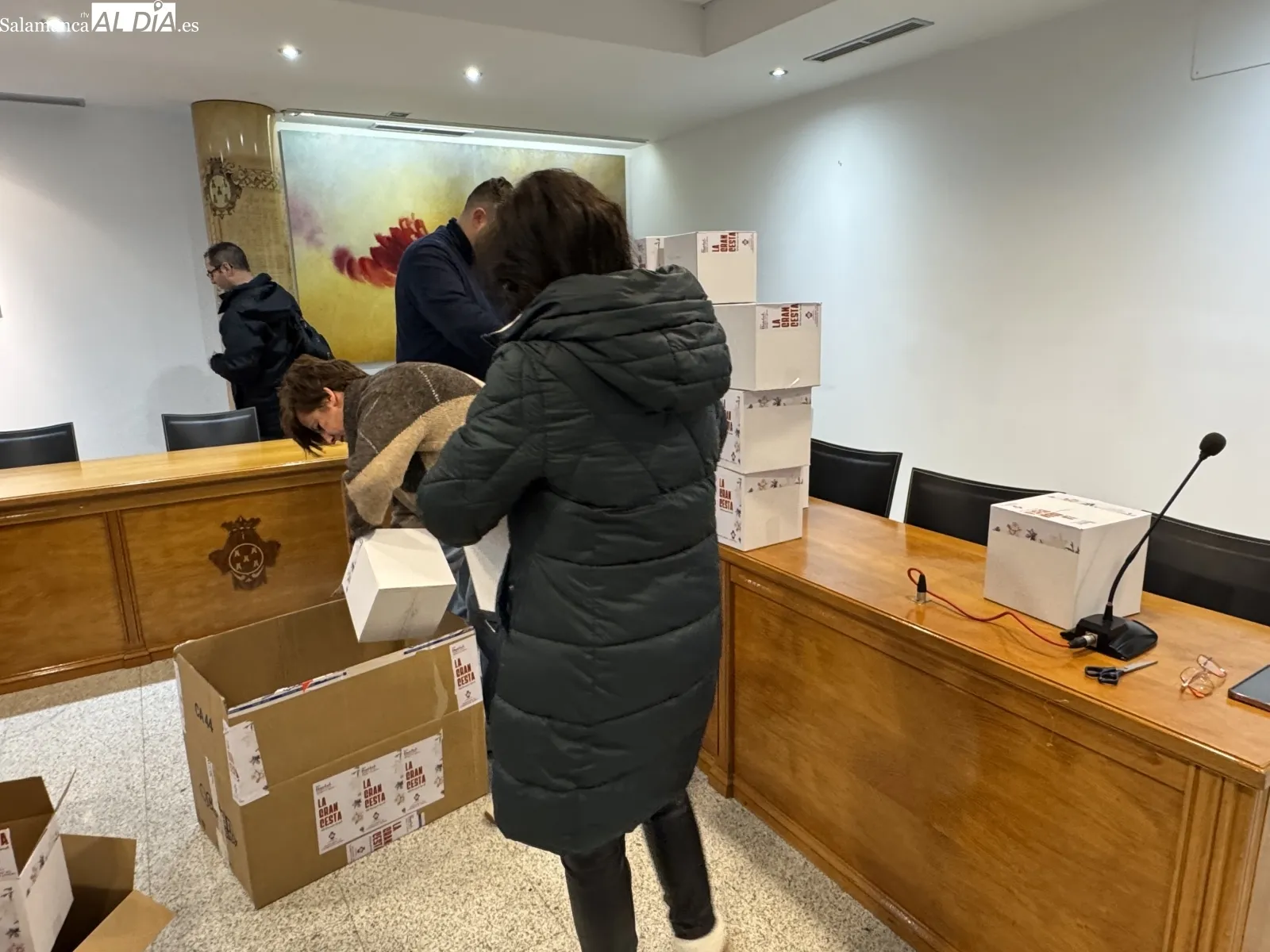 Sorteo de la gran cesta navideña del comercio 