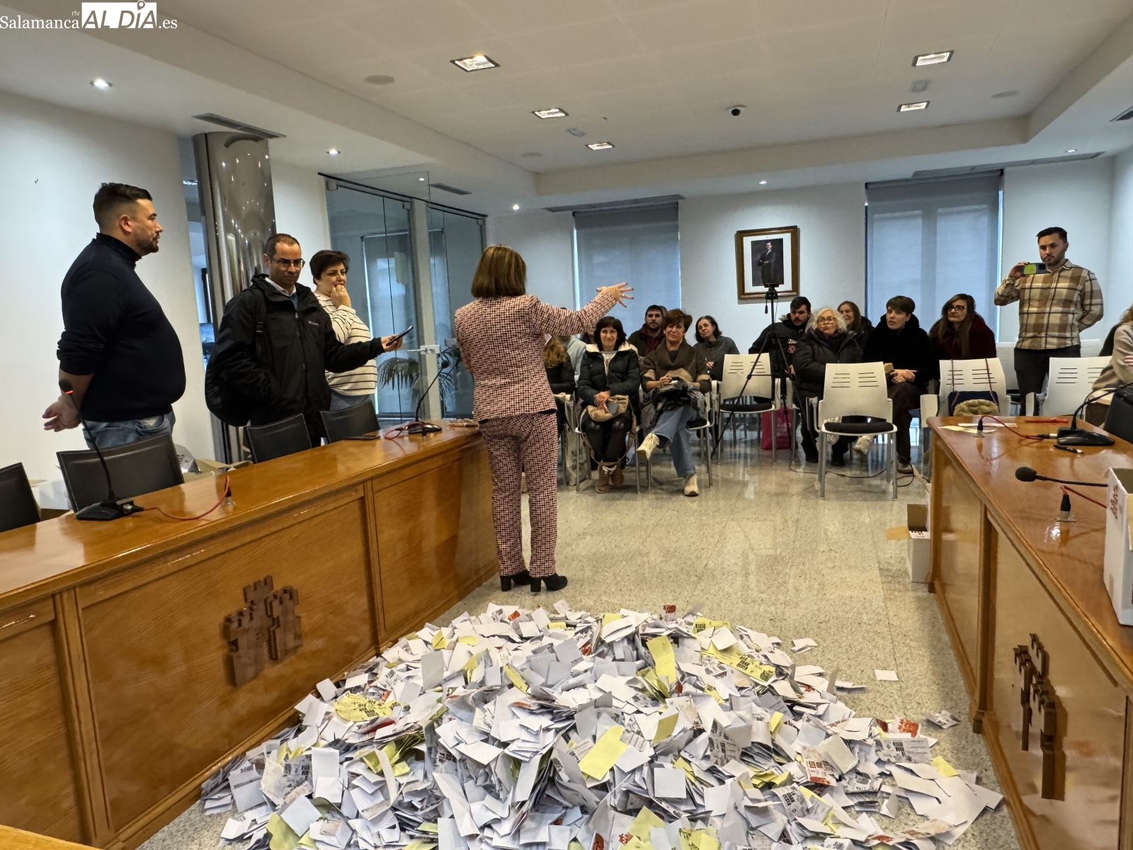 La Gran Cesta de Navidad del Comercio de Peñaranda ya tiene ganadores: Alberto Cascón y Manuela Gomera