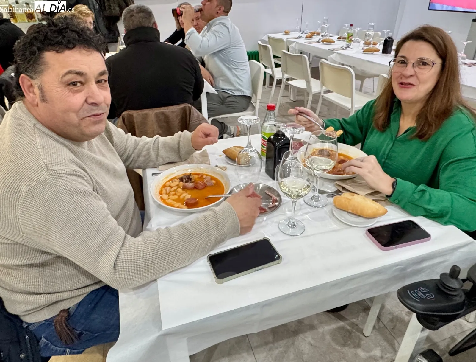 Alubiada de San Antón en Los Álamos