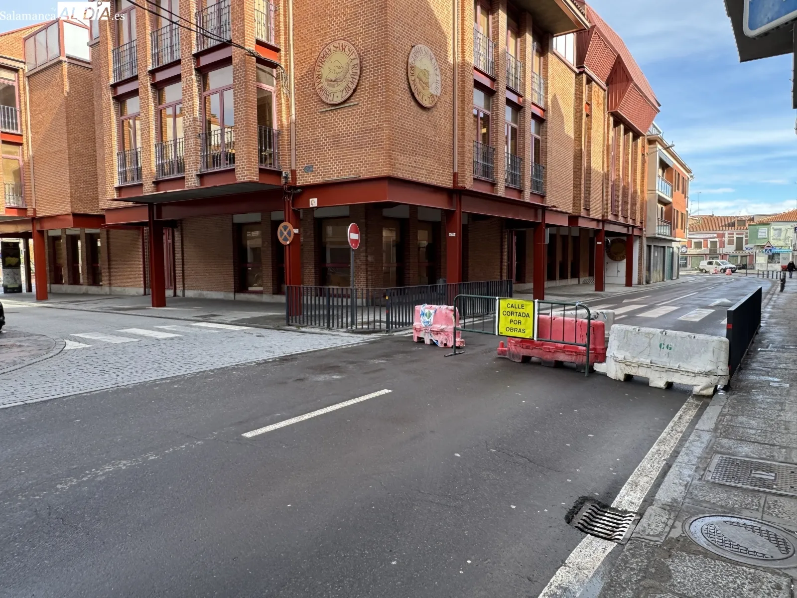 Obras de humanización en la Calle Carmen