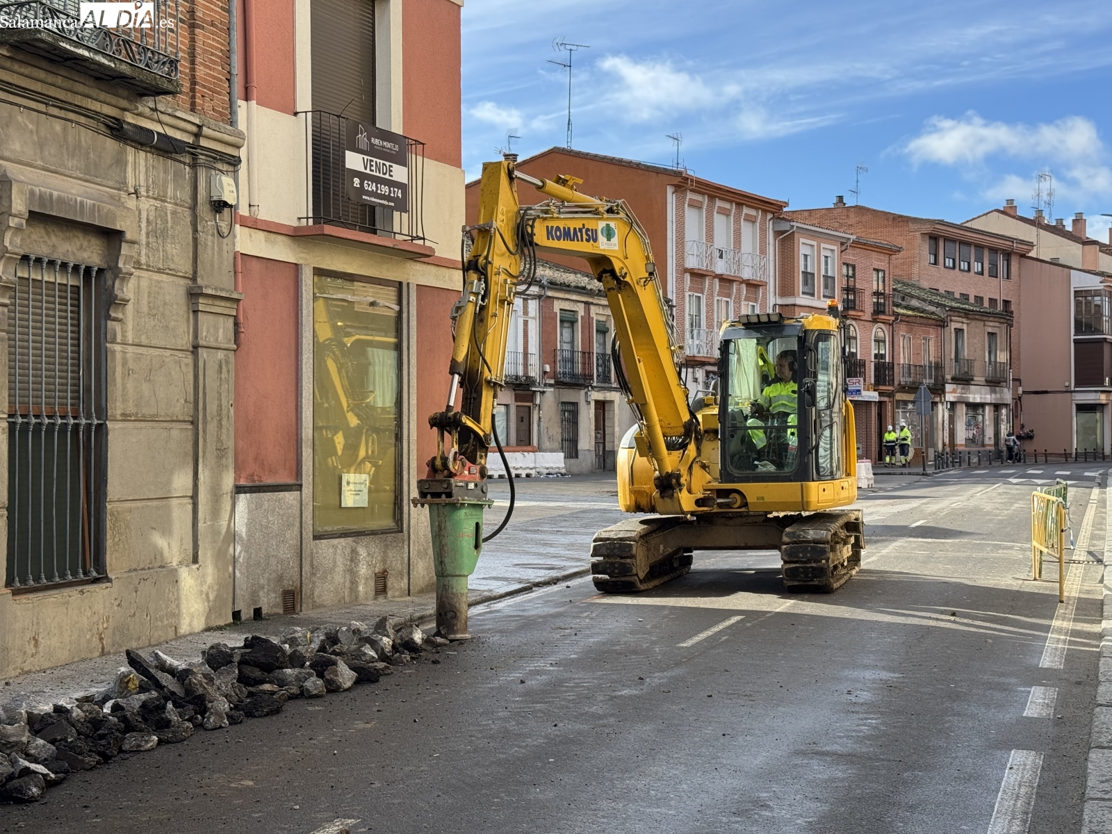 Arrancan los trabajos de renovación y humanización en la Calle Carmen