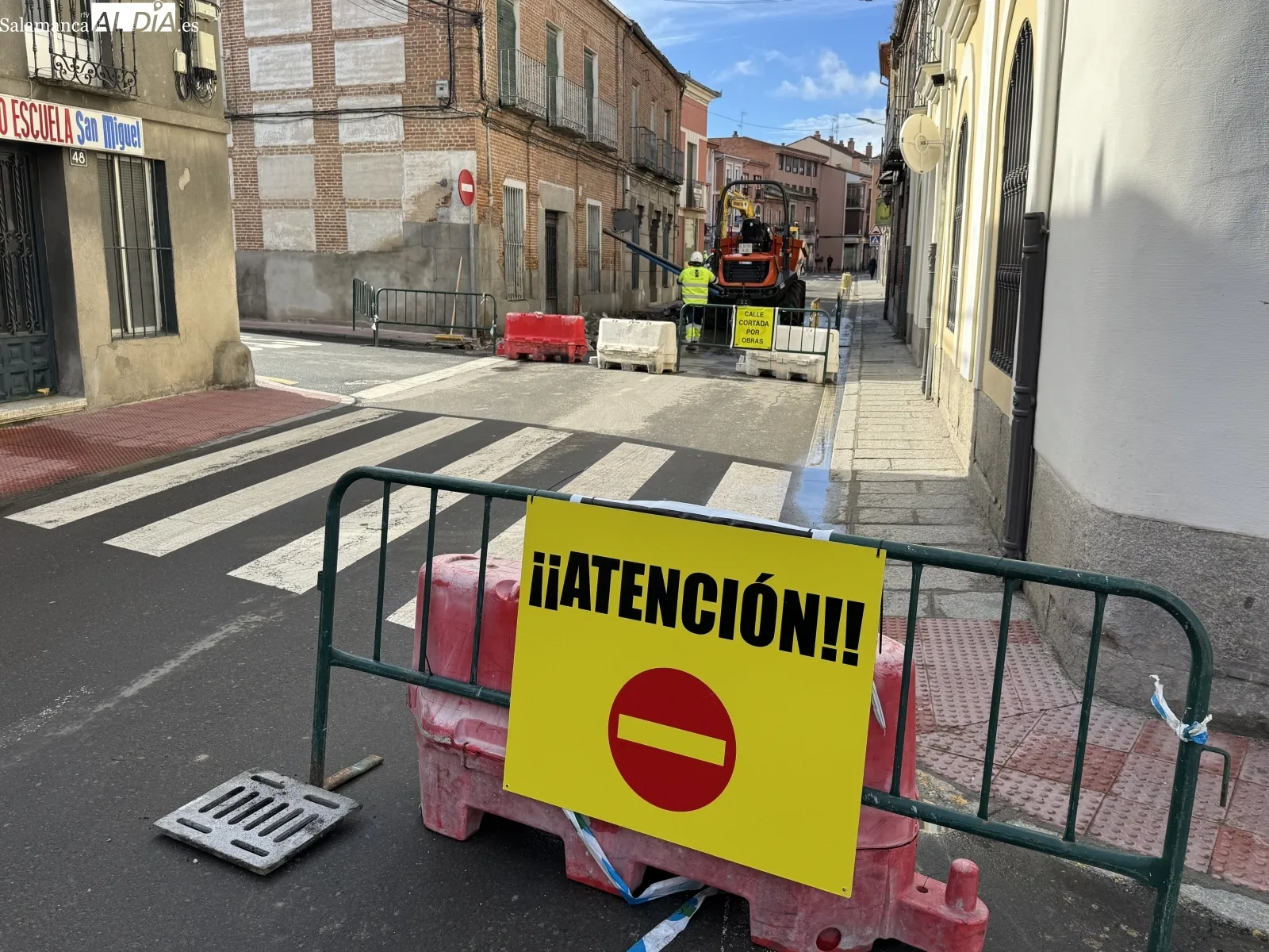 Obras de humanización en la Calle Carmen