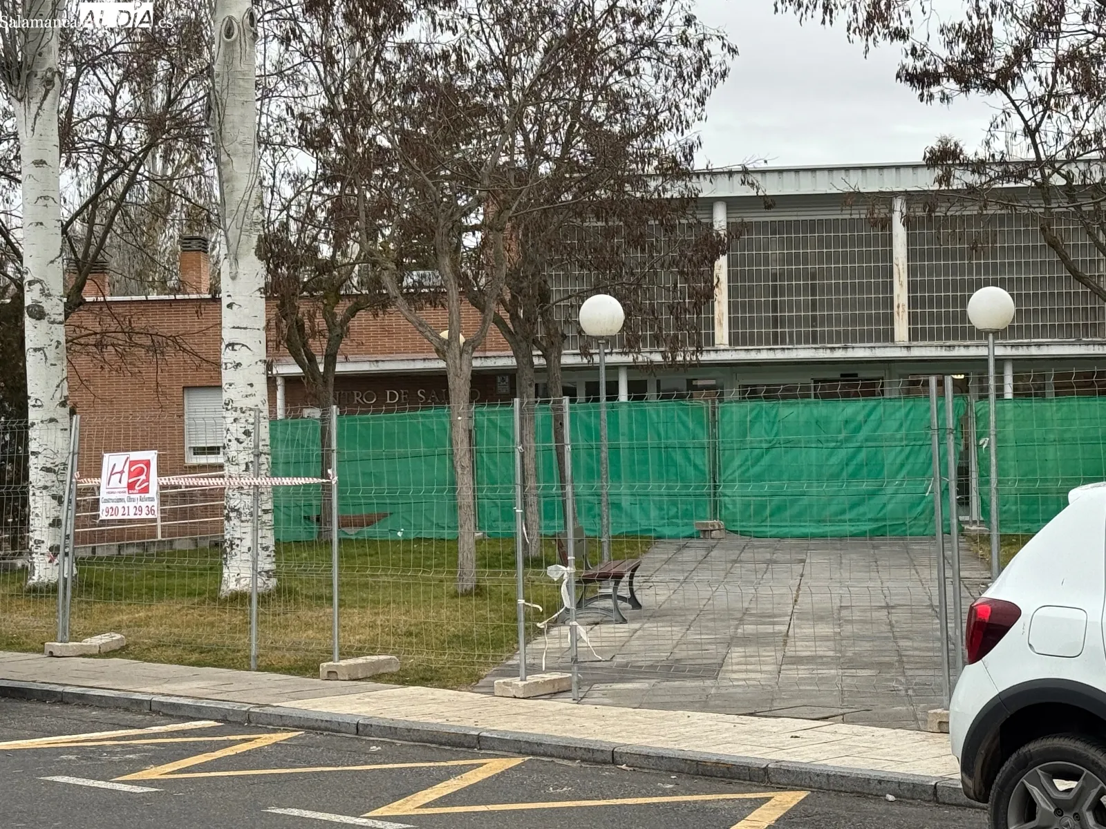 Foto 2 - Comienzan las obras de ampliaci&oacute;n y remodelaci&oacute;n del Centro de Salud de Pe&ntilde;aranda