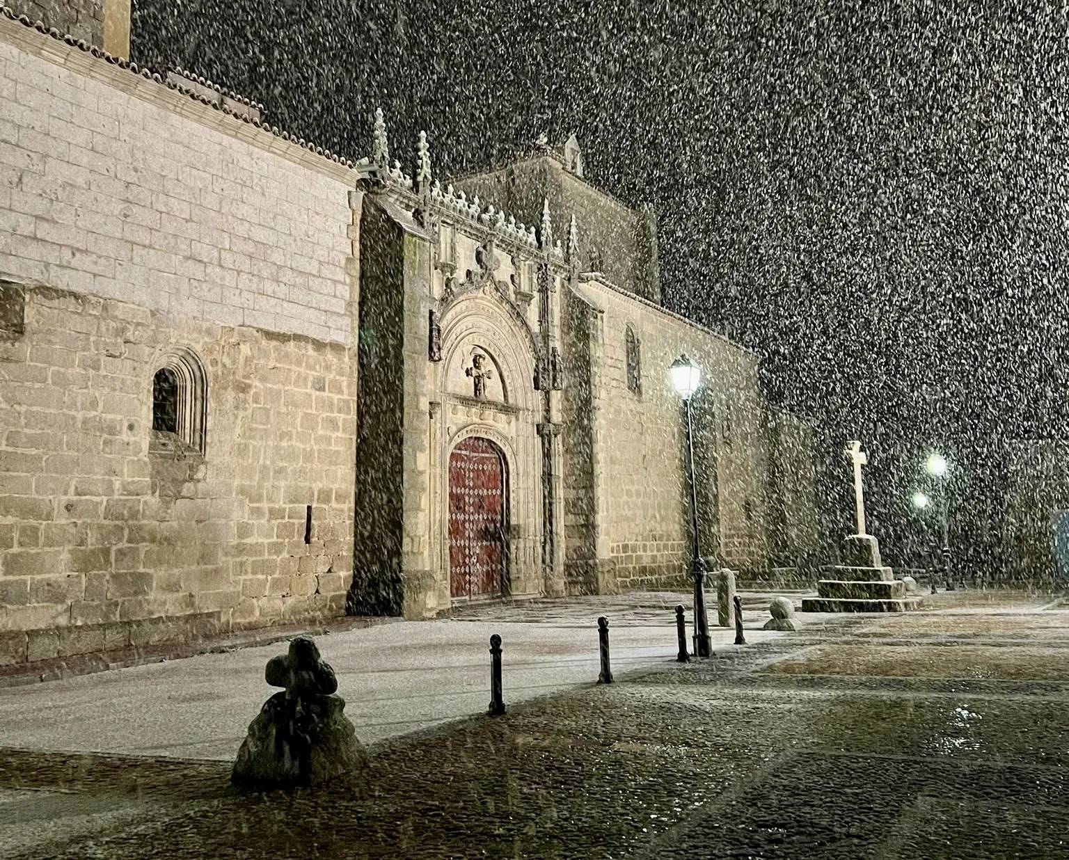 Nevada en Santiago de la Puebla