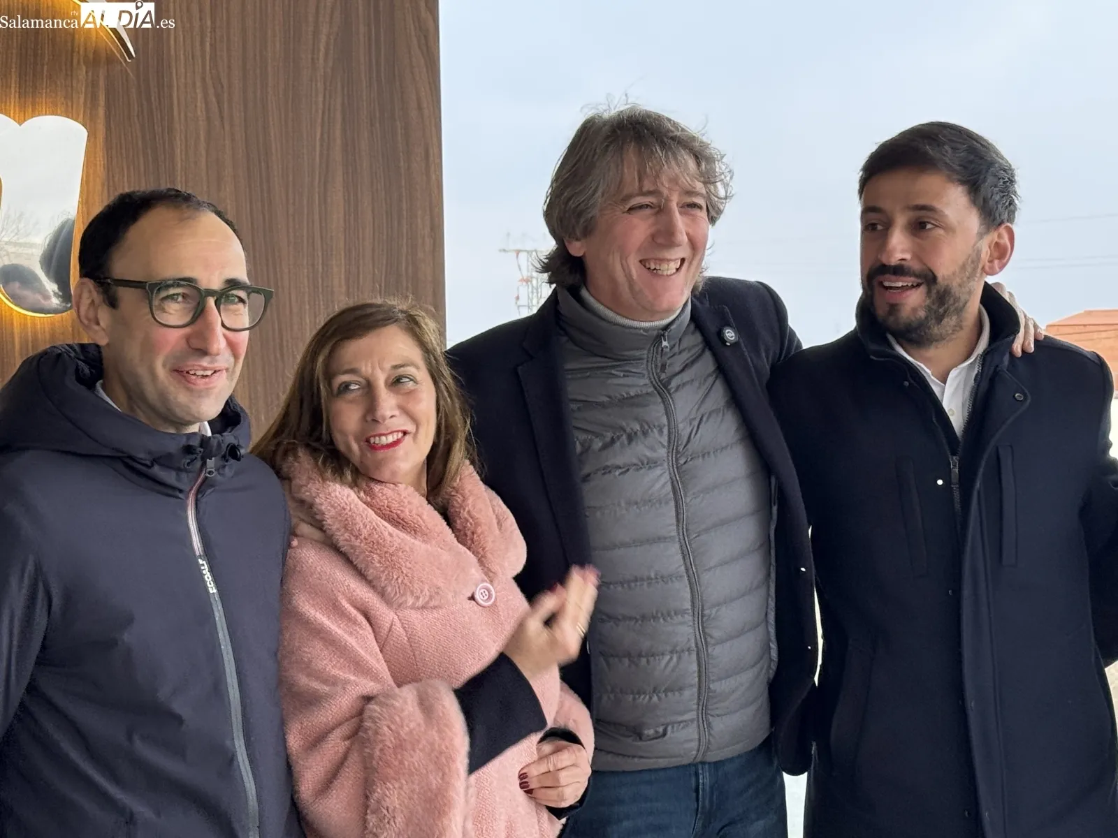 Carlos Martínez visitaba Dulca en Peñaranda