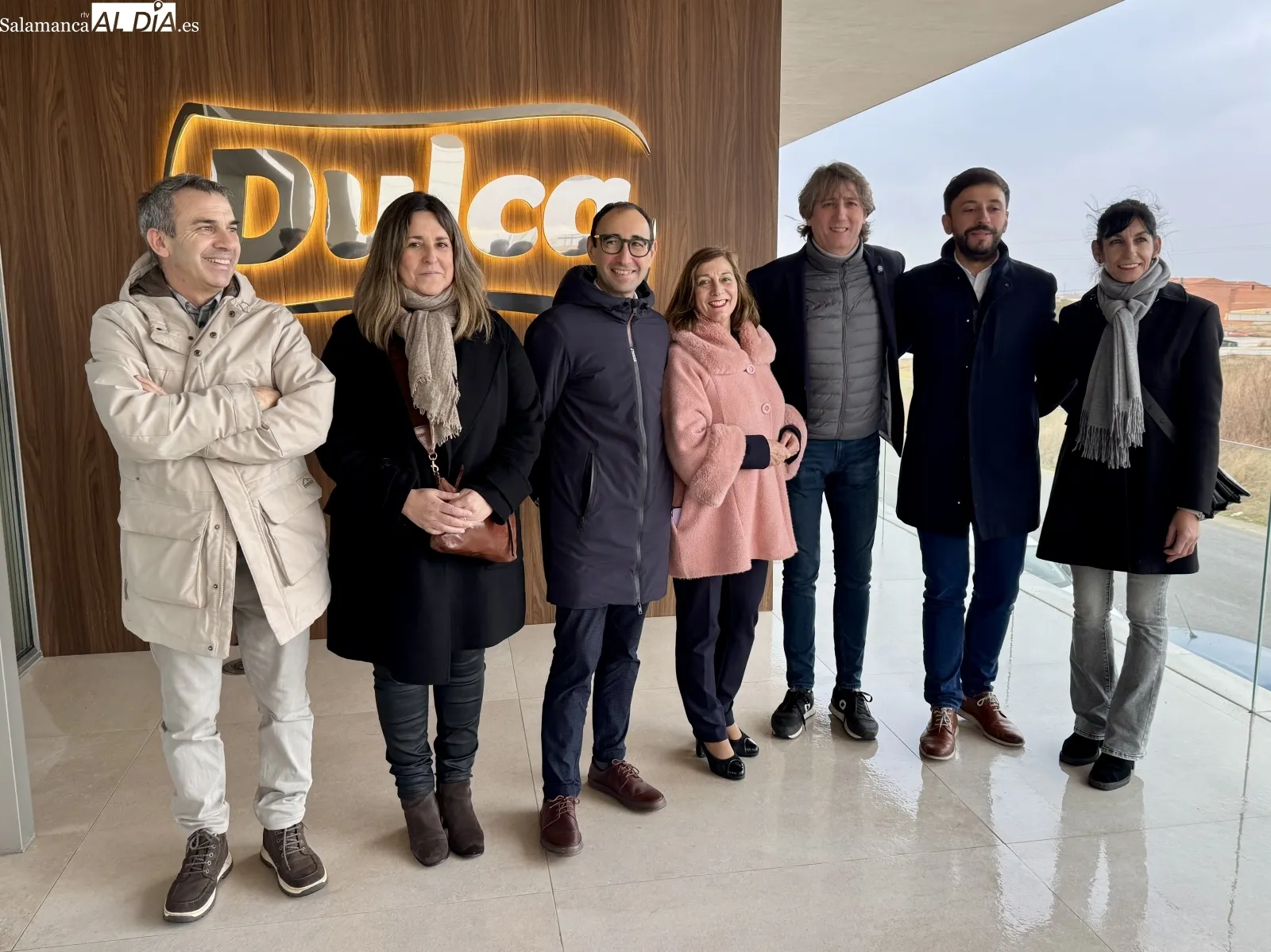 Carlos Martínez visitaba Dulca en Peñaranda