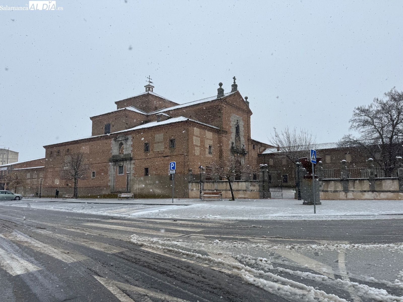La fuerte nevada que ha dejado la borrasca Kristin, en imágenes 