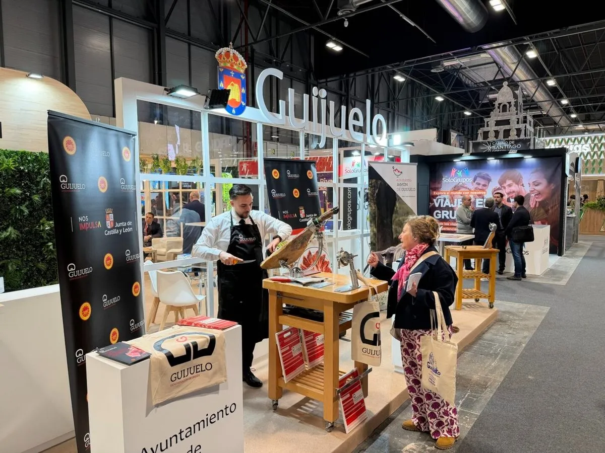 Foto 7 - Guijuelo exhibe su potencial gastron&oacute;mico en el inicio de Fitur y estrena su Ruta Tur&iacute;stica (Fotos)