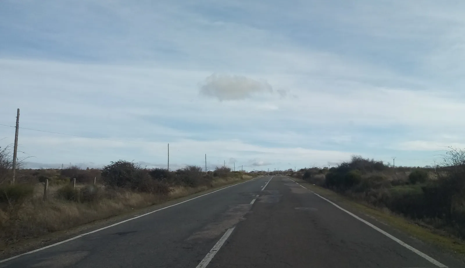 Foto 3 - Quejas por los baches y el desgaste de la carretera SA-212 entre Fuenterroble y Guijuelo