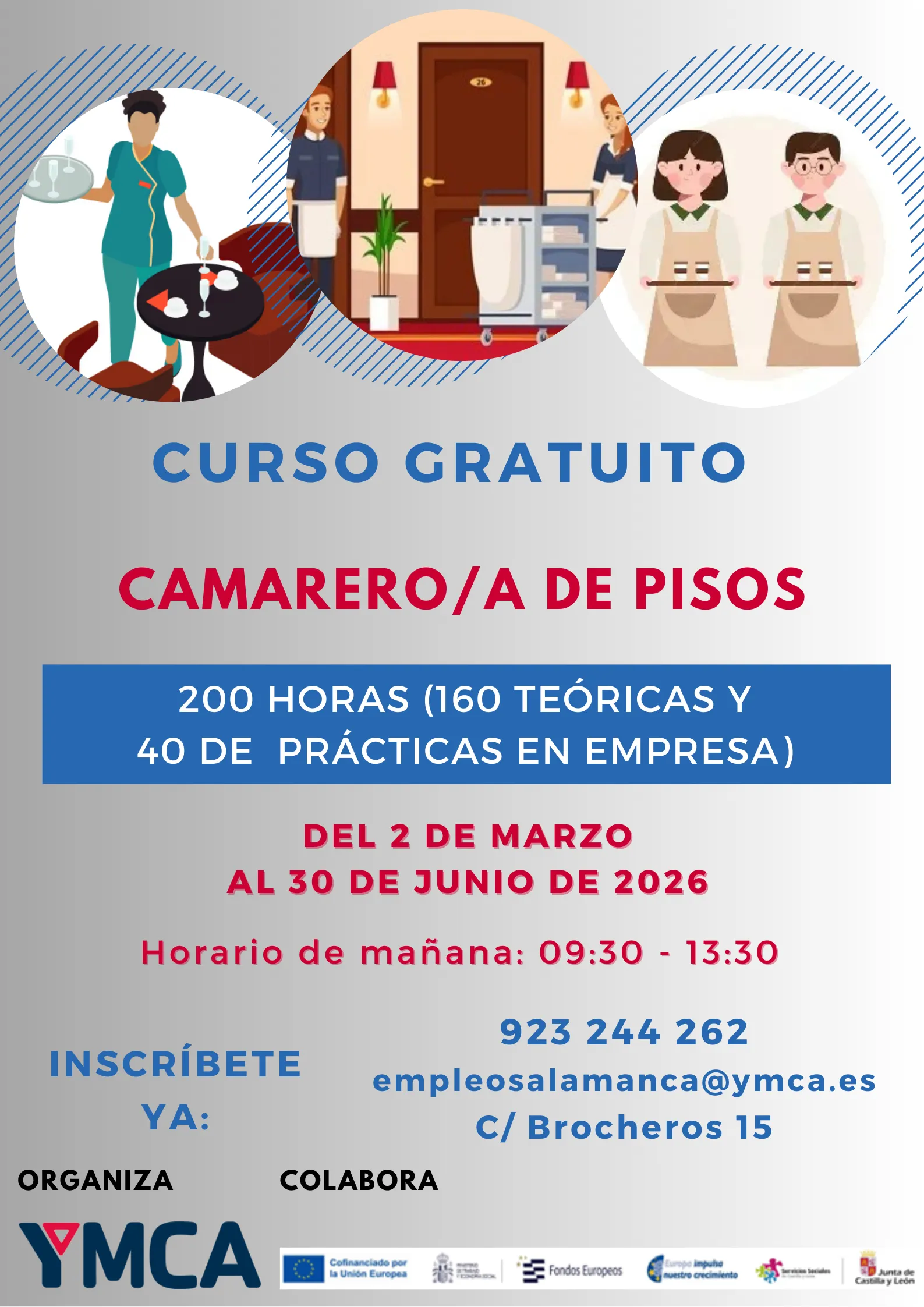 Foto 2 - Oportunidad laboral en Salamanca: curso gratuito con pr&aacute;cticas para trabajar en el sector tur&iacute;stico