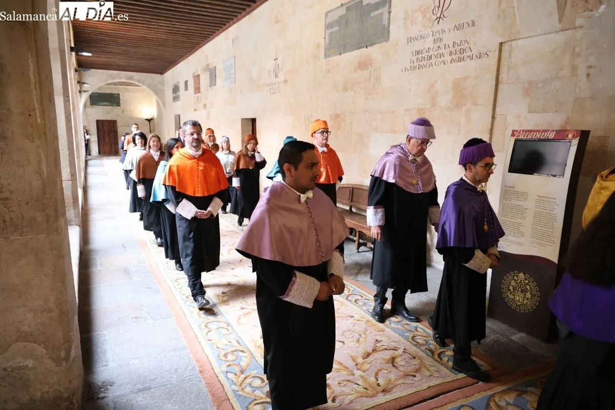  La Universidad de Salamanca celebra la festividad de Santo Tomás de Aquino con un acto en el Paraninfo. Foto de David Sañudo
