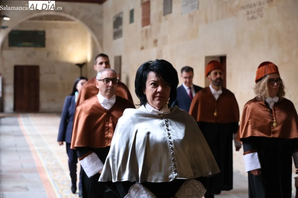  La Universidad de Salamanca celebra la festividad de Santo Tomás de Aquino con un acto en el Paraninfo. Foto de David Sañudo