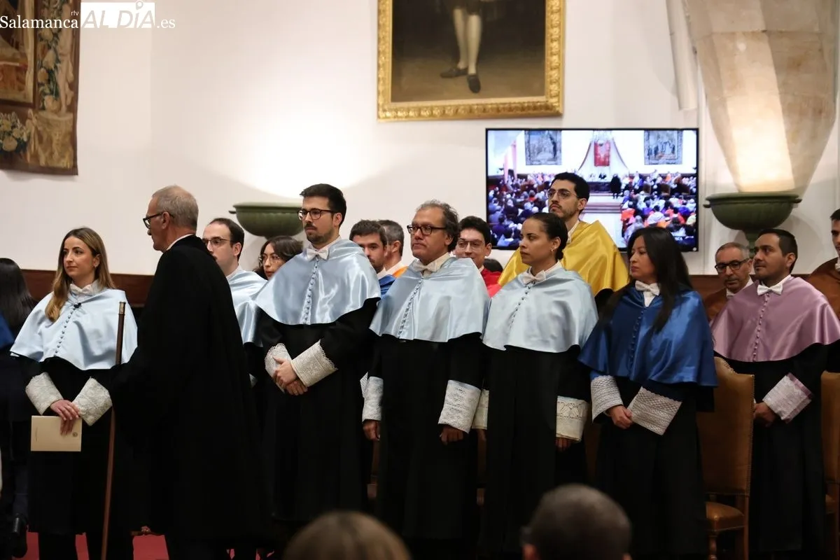  La Universidad de Salamanca celebra la festividad de Santo Tomás de Aquino con un acto en el Paraninfo. Foto de David Sañudo