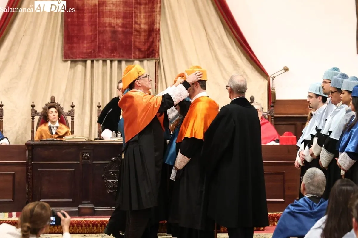  La Universidad de Salamanca celebra la festividad de Santo Tomás de Aquino con un acto en el Paraninfo. Foto de David Sañudo