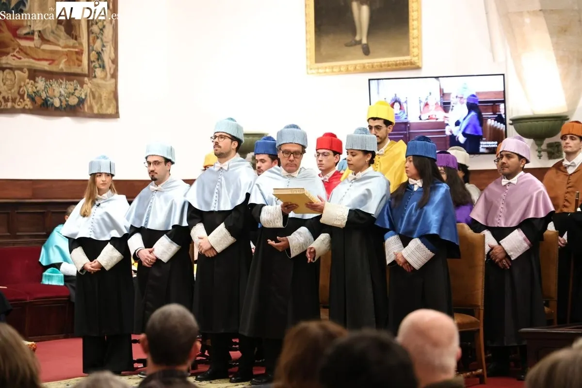  La Universidad de Salamanca celebra la festividad de Santo Tomás de Aquino con un acto en el Paraninfo. Foto de David Sañudo