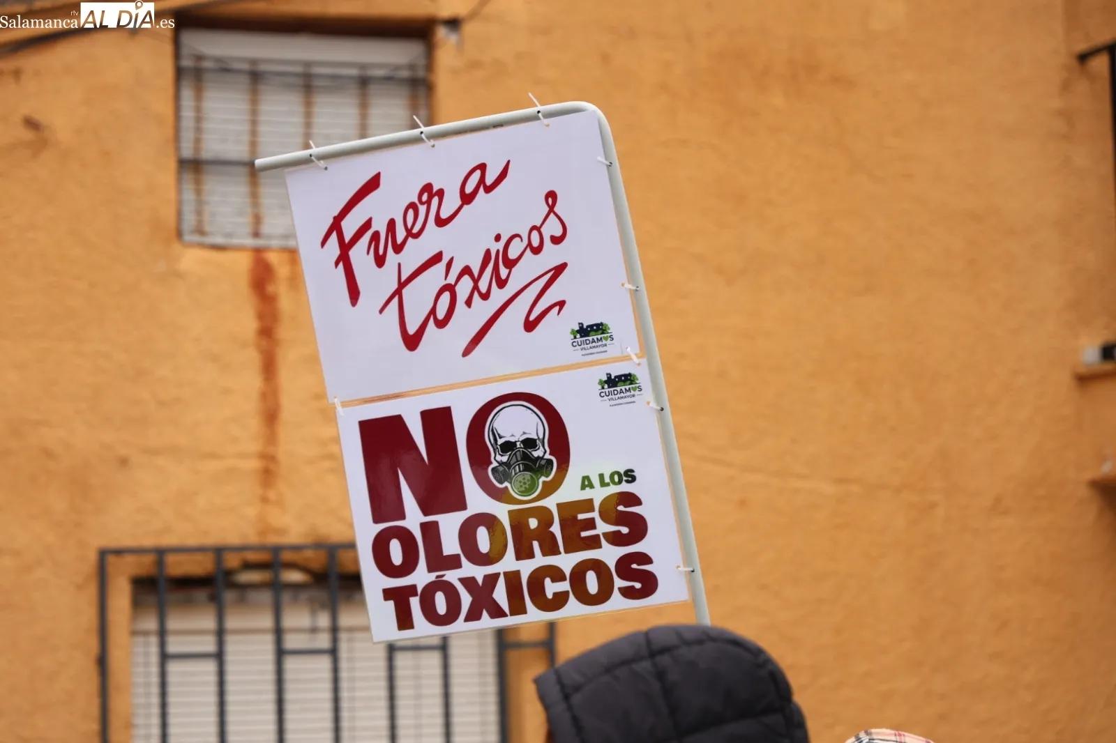 'Llevaros la peste donde no moleste': el grito de Castellanos de Villiquera contra el biogás | Fotos: David Sañudo