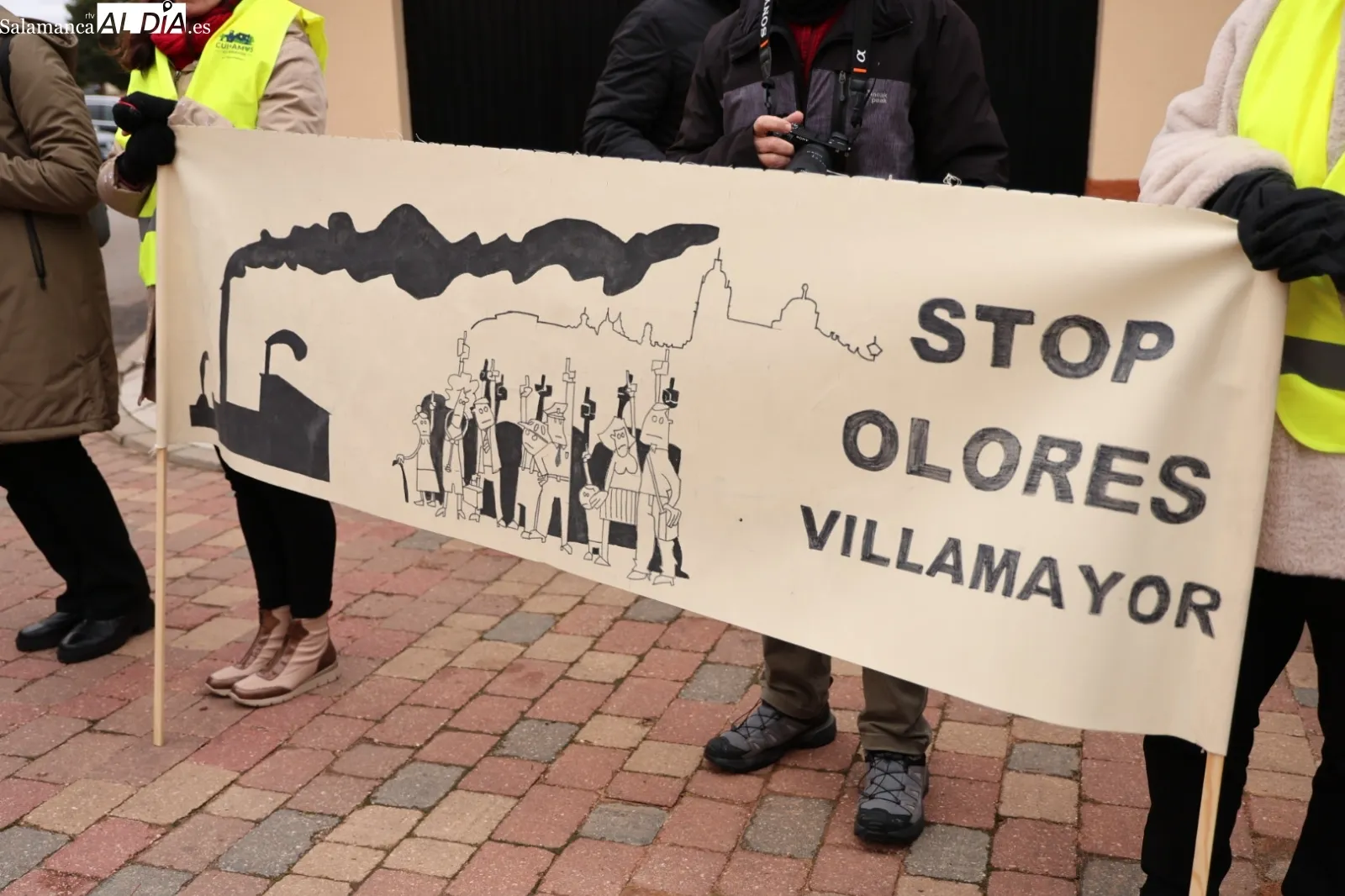 'Llevaros la peste donde no moleste': el grito de Castellanos de Villiquera contra el biogás | Fotos: David Sañudo