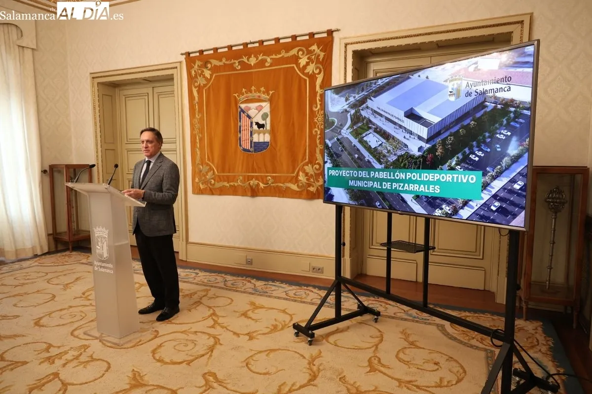 El nuevo pabellón de Pizarrales recibirá 2.000 usuarios semanales y será una instalación única en Castilla y León | FOTOS: David Sañudo 