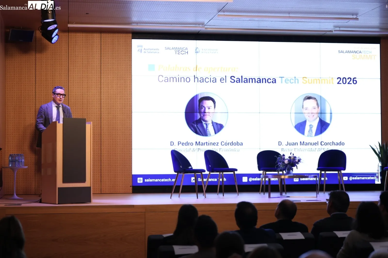 Presentación Salamanca Tech Summit 2026 | Fotos: David Sañudo