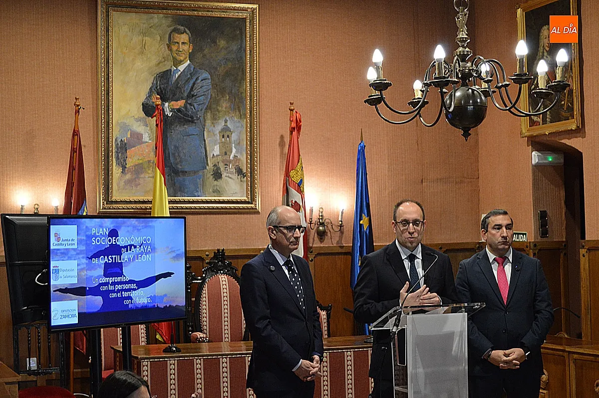 Foto 5 - M&aacute;s de 4,6 millones en 2026 para reescribir el futuro de la frontera: la Diputaci&oacute;n y la Junta trazan en Ciudad Rodrigo la hoja de ruta del Plan de la Raya