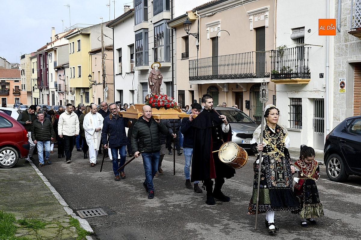La parroquia de San Andrés de Ciudad Rodrigo celebra San Antón 