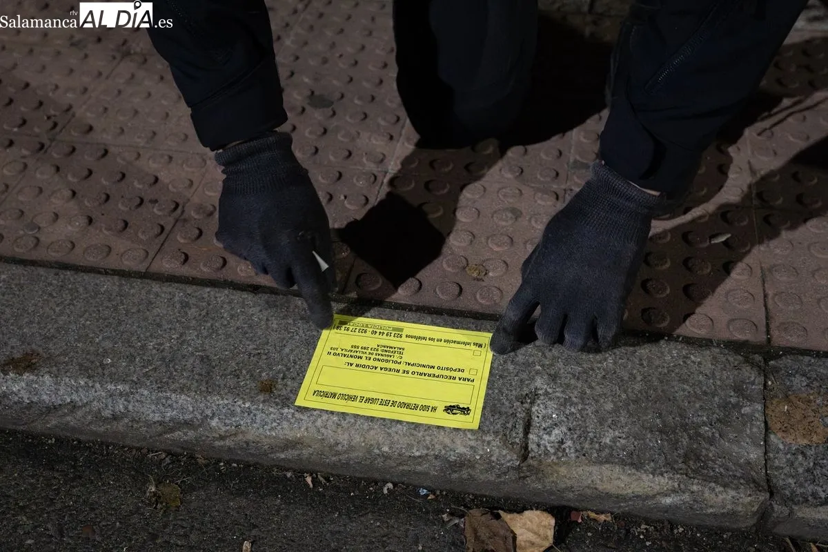 Una noche de patrulla con la Policía Local de Salamanca | Fotos: David Sañudo