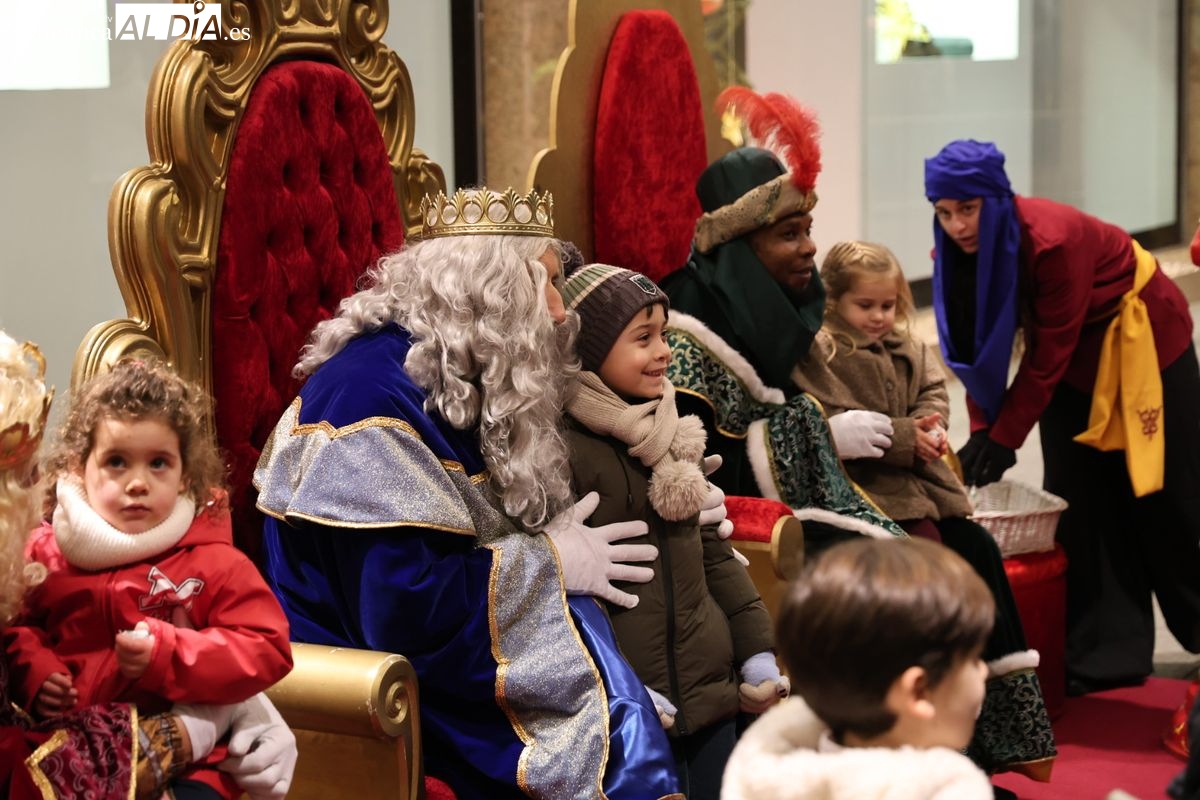 Reyes Magos Salamanca: su llegada a El Corte Inglés en coche
