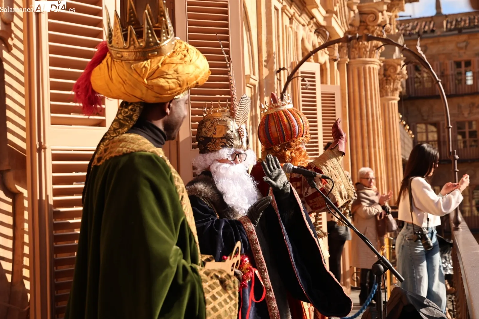 Recepción a los Reyes Magos en el Ayuntamiento de Salamanca | Foto: David Sañudo