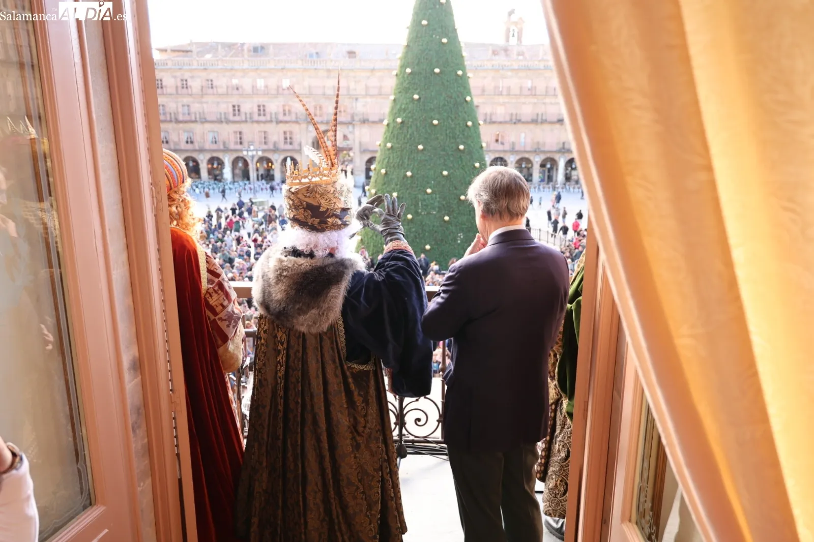 Recepción a los Reyes Magos en el Ayuntamiento de Salamanca | Foto: David Sañudo