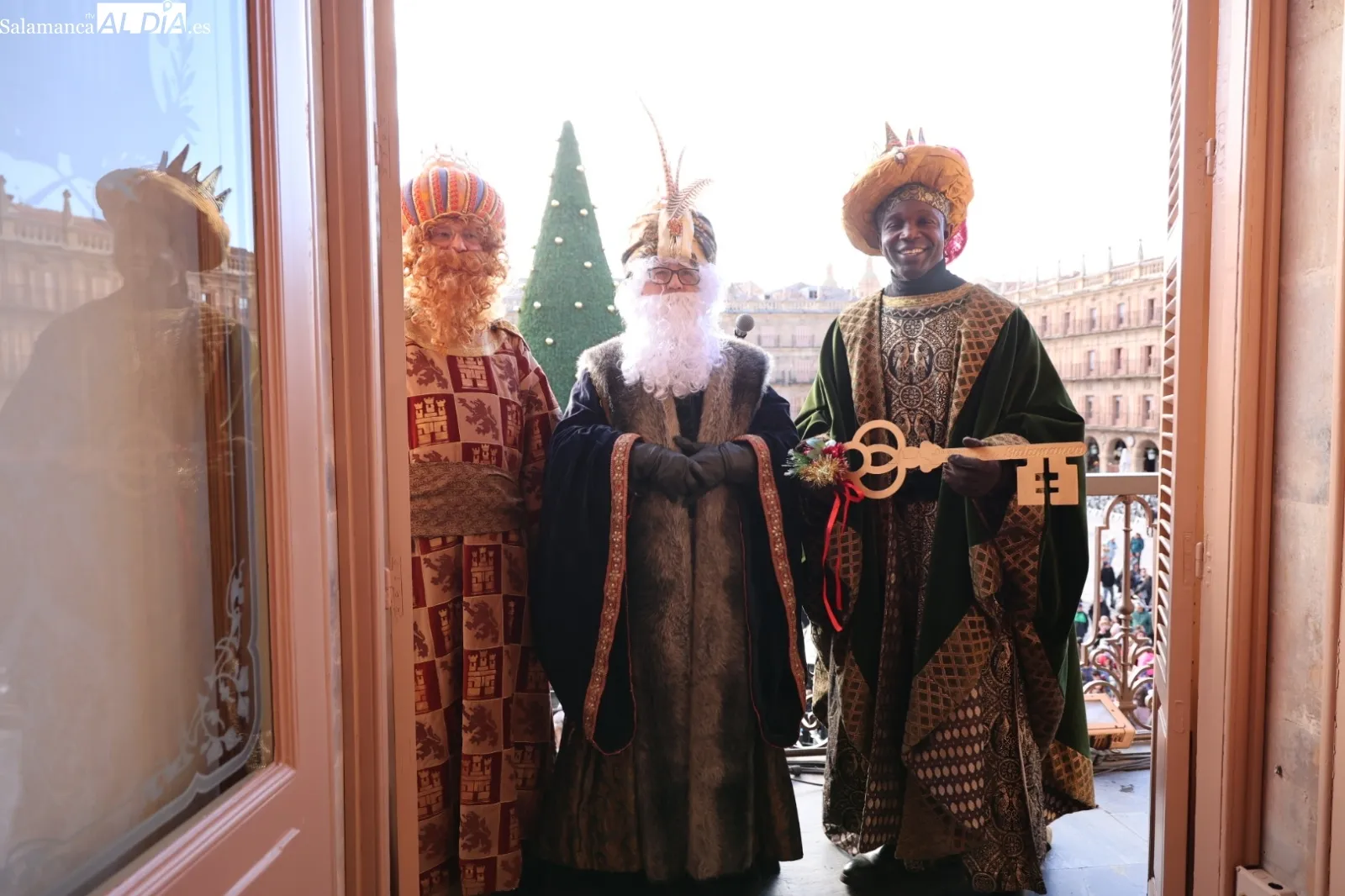 Recepción a los Reyes Magos en el Ayuntamiento de Salamanca | Foto: David Sañudo