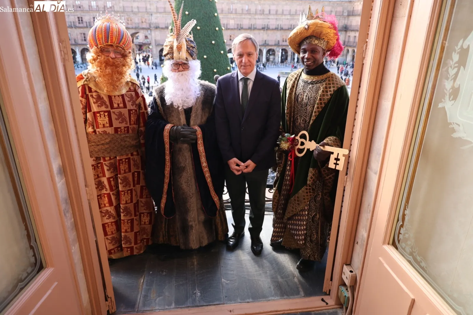 Recepción a los Reyes Magos en el Ayuntamiento de Salamanca | Foto: David Sañudo