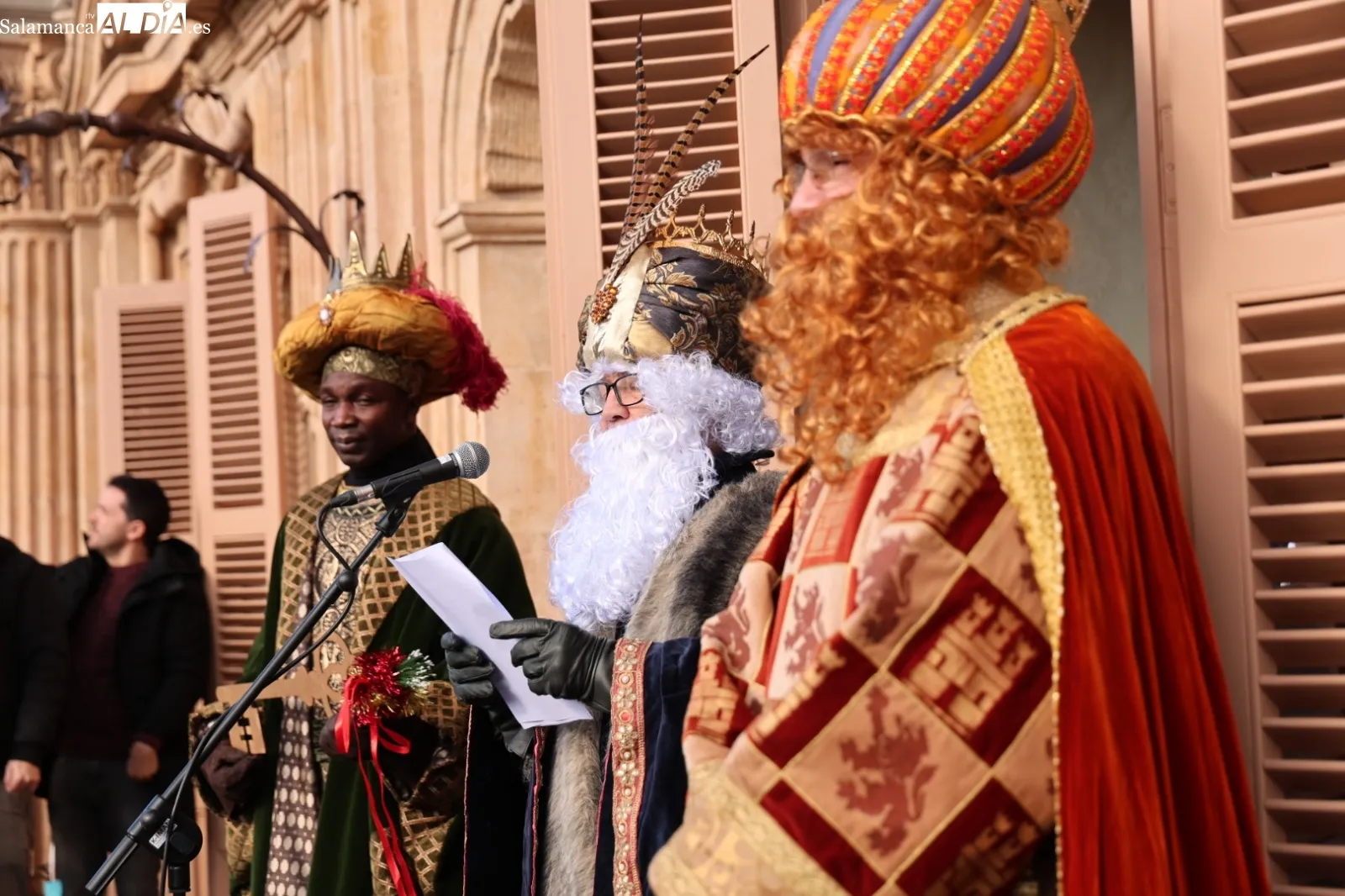 Recepción a los Reyes Magos en el Ayuntamiento de Salamanca | Foto: David Sañudo