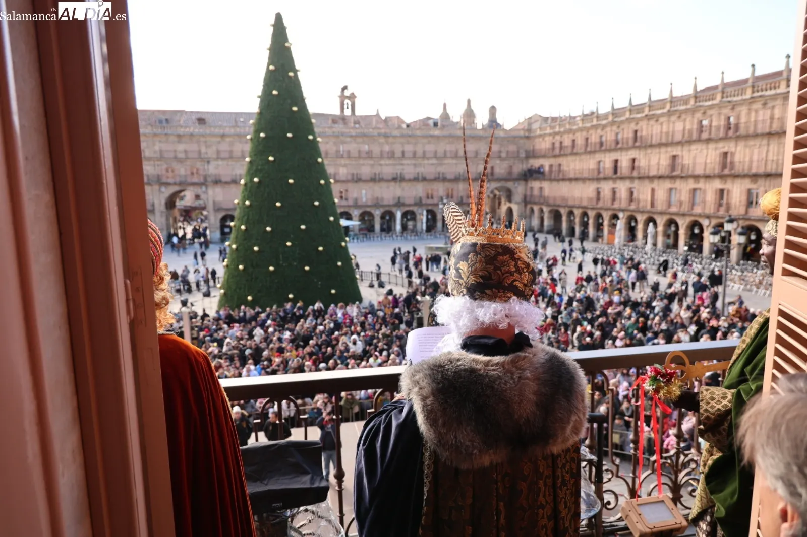 Recepción a los Reyes Magos en el Ayuntamiento de Salamanca | Foto: David Sañudo