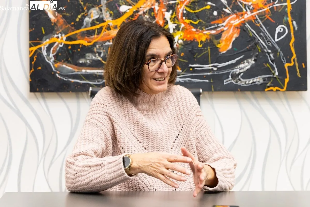 Entrevista a Sonsoles Castro Herranz, jefa de Patología Forense en el Instituto de Medicina Legal y Ciencias Forenses de Salamanca. Foto de David Sañudo