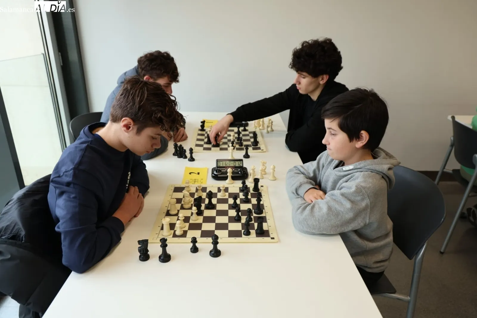 Inicio ajedrez Juegos Escolares Salamanca | Fotos: David Sañudo